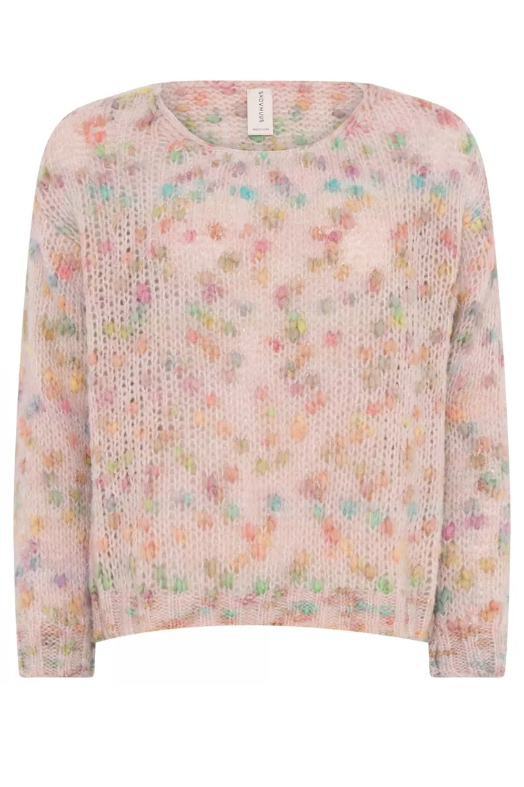 O-neck Multicolour Pullover