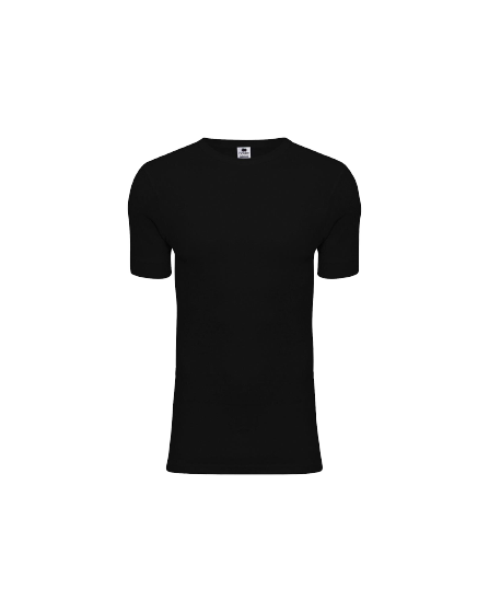T-shirt med rund hals