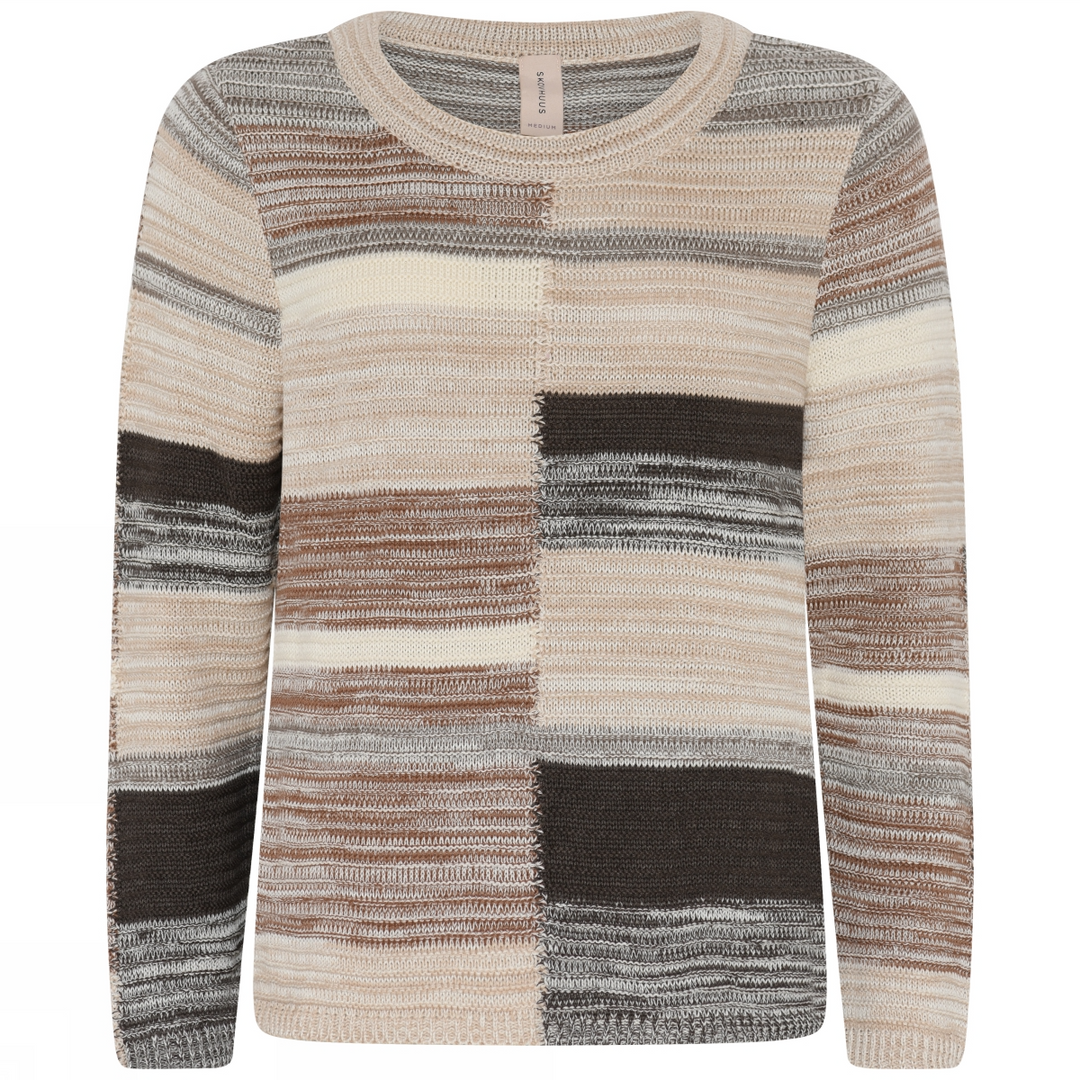 Casual multicolour pullover