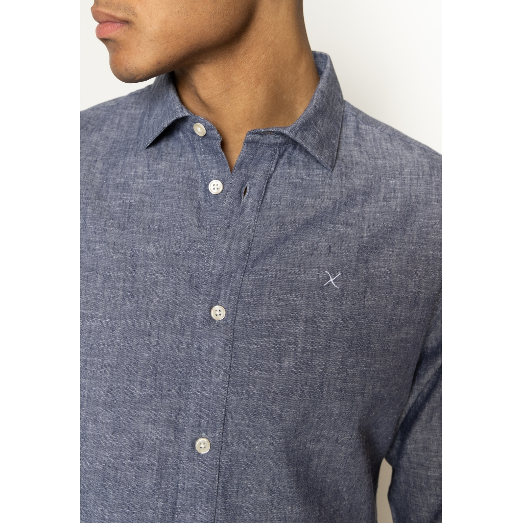 Jamie Cotton Linen Shirt LS