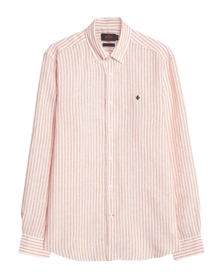 Douglas Linen Stripe Shirt
