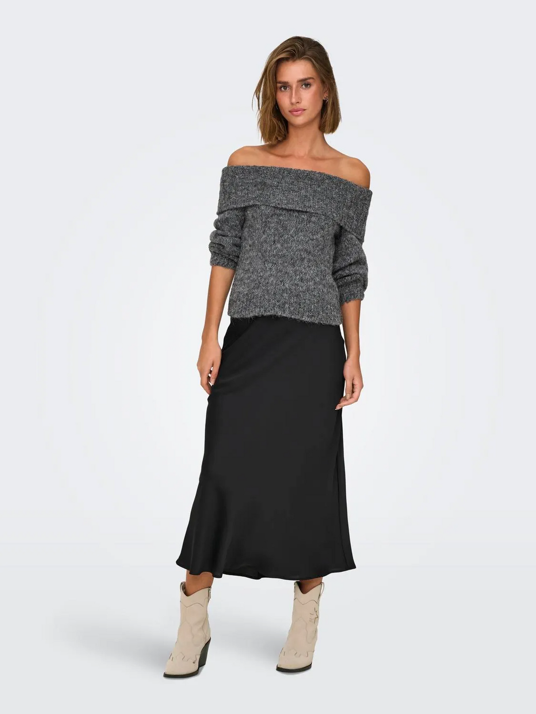 ONLMarie LS Off Shoulder Knit