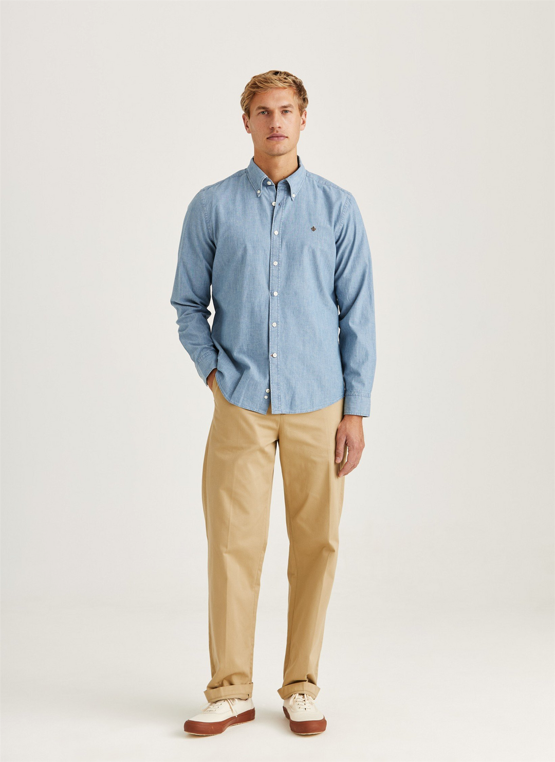 Chambray Shirt Slim