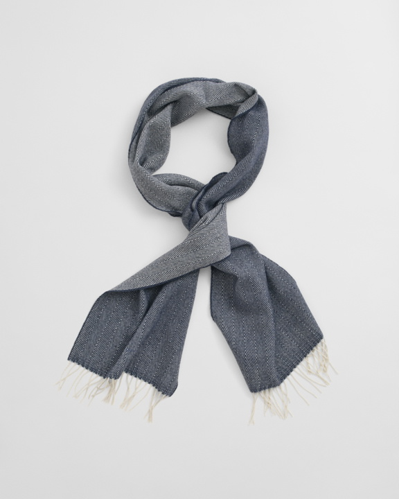 Wool Herringbone Scarf