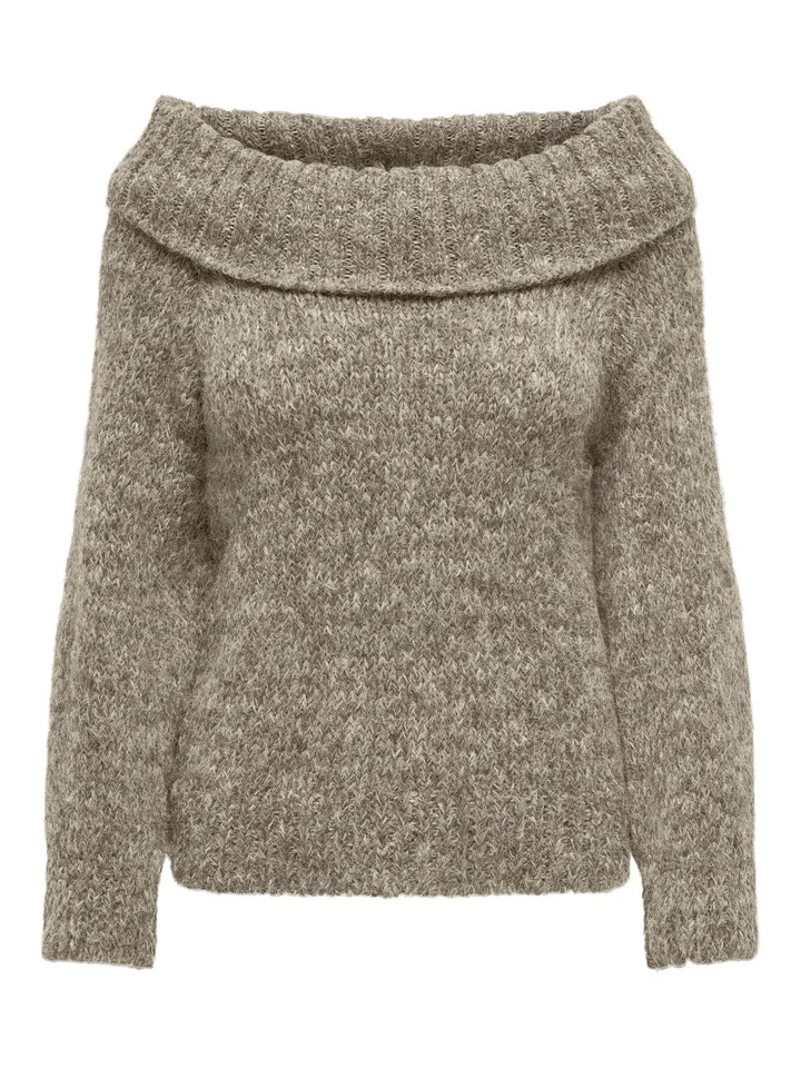 ONLMarie LS Off Shoulder Knit