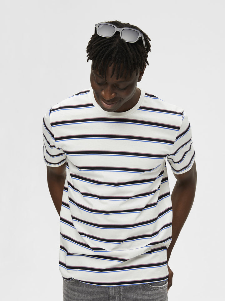 SLHBertie Merc Stripe Tee