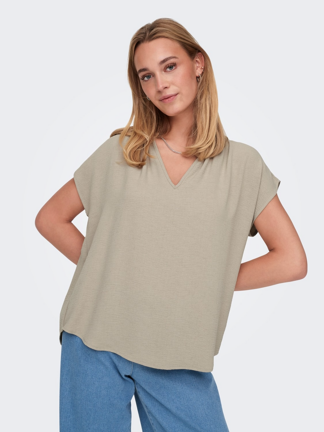 ONLPam ss v-neck