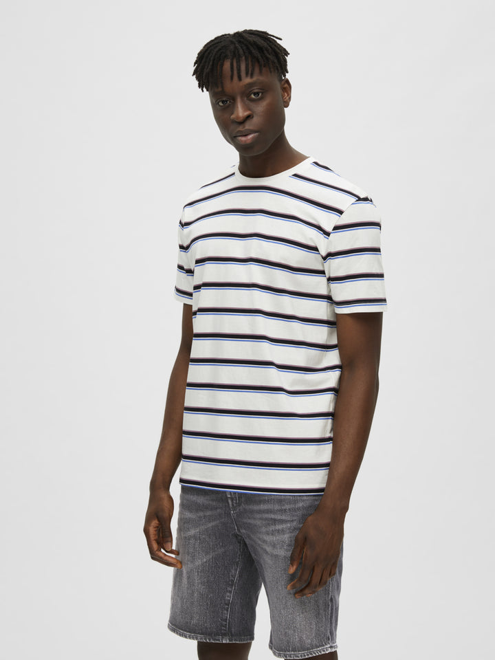 SLHBertie Merc Stripe Tee