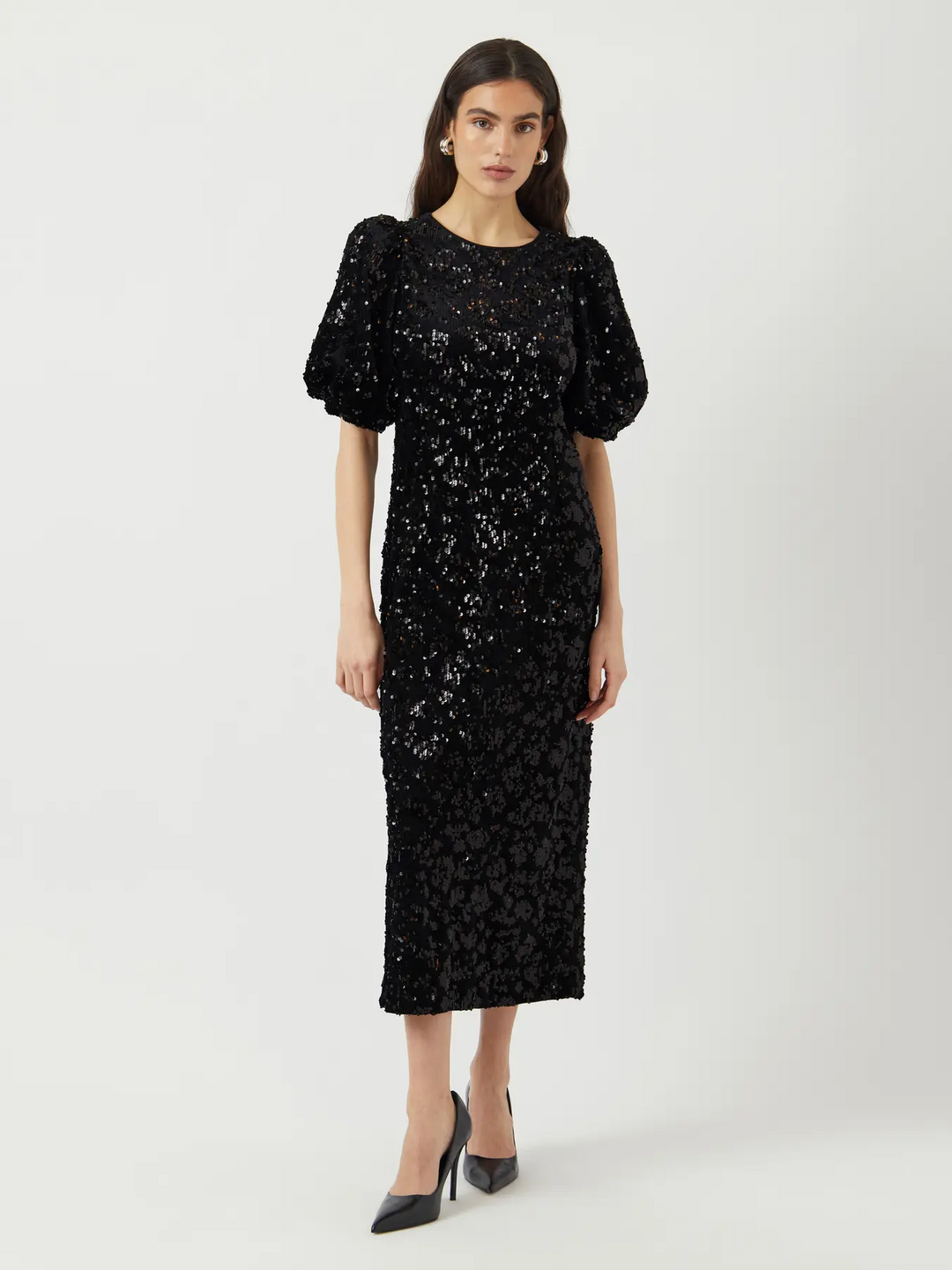 YASSofie 2/4 Sequin Midi Dress