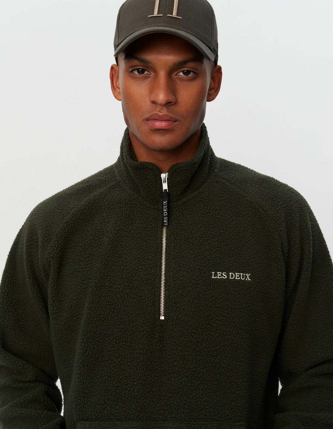 Duncan Pile Half-zip