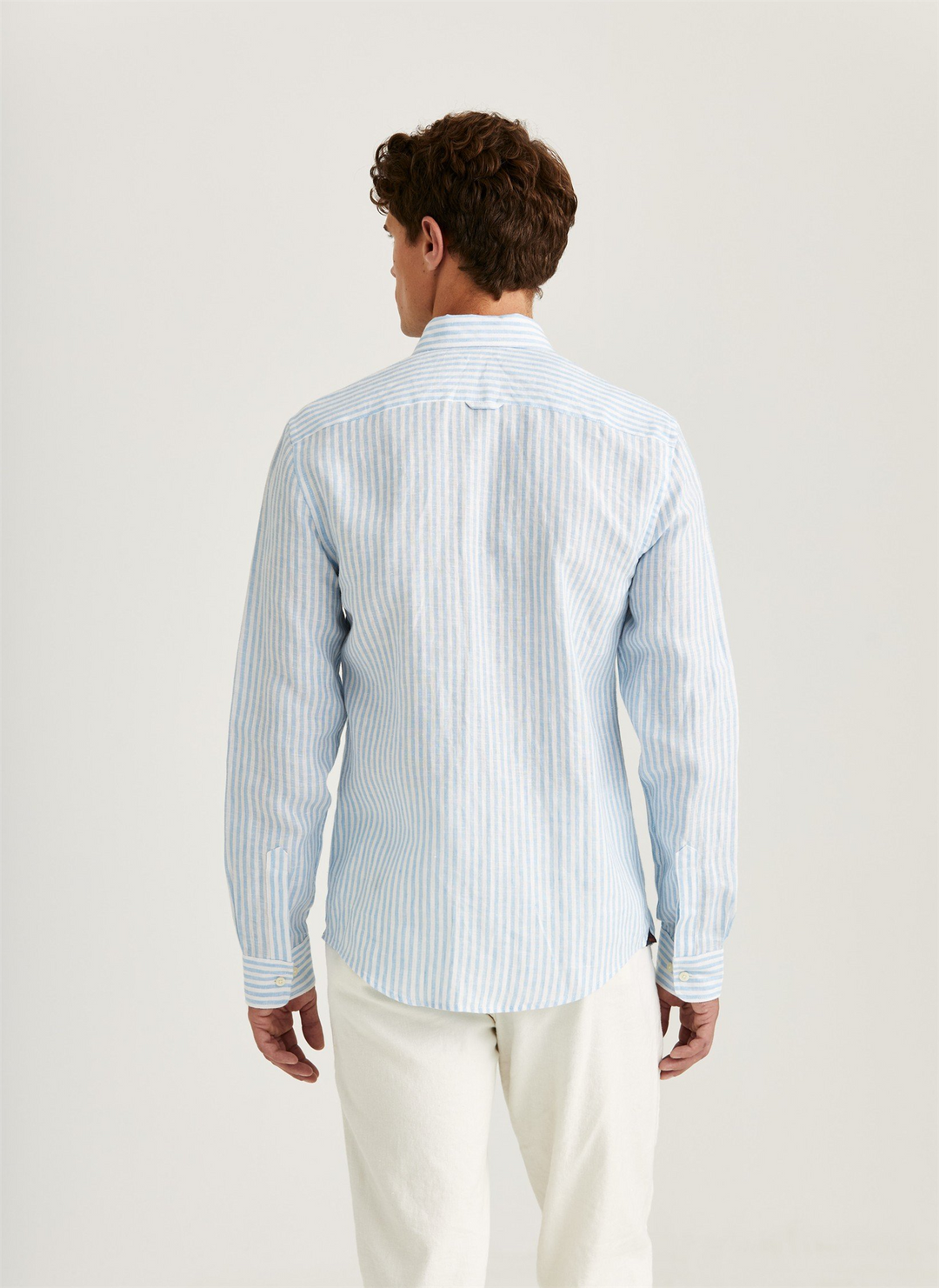 Douglas Linen Stripe Shirt
