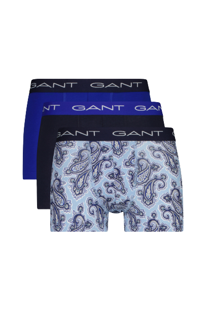 Paisley print trunk 3-pack
