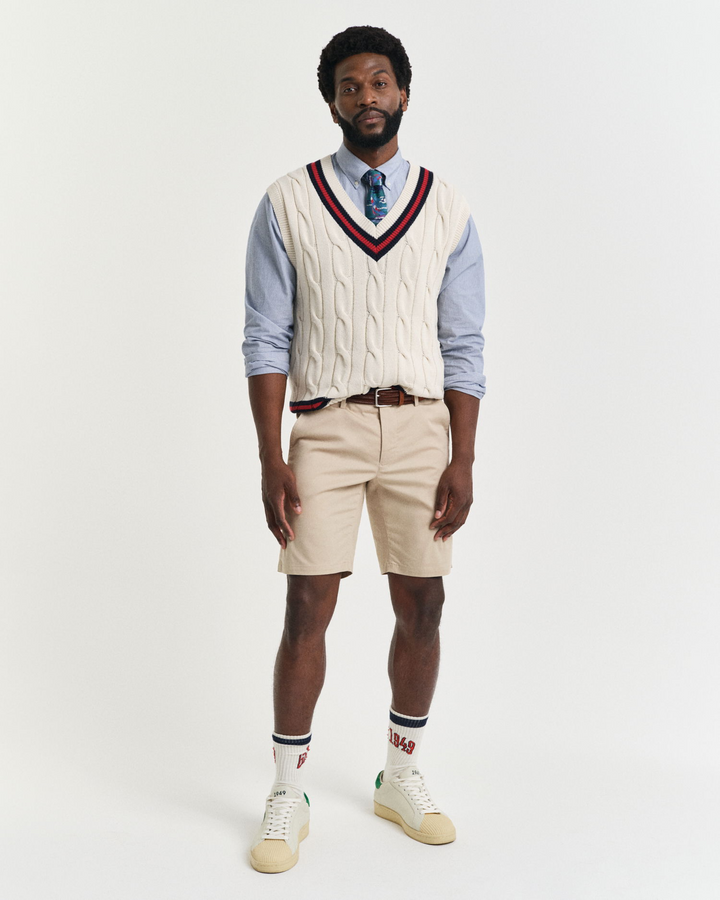 Slim sports shorts