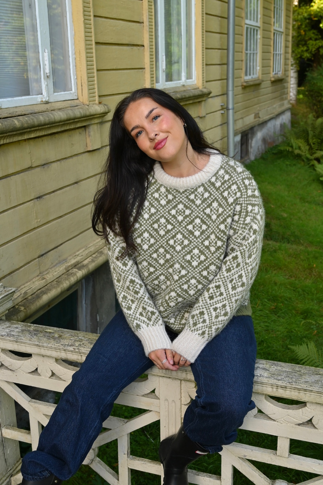 VMINGA LS O-NECK OVERSIZED PULLOVER