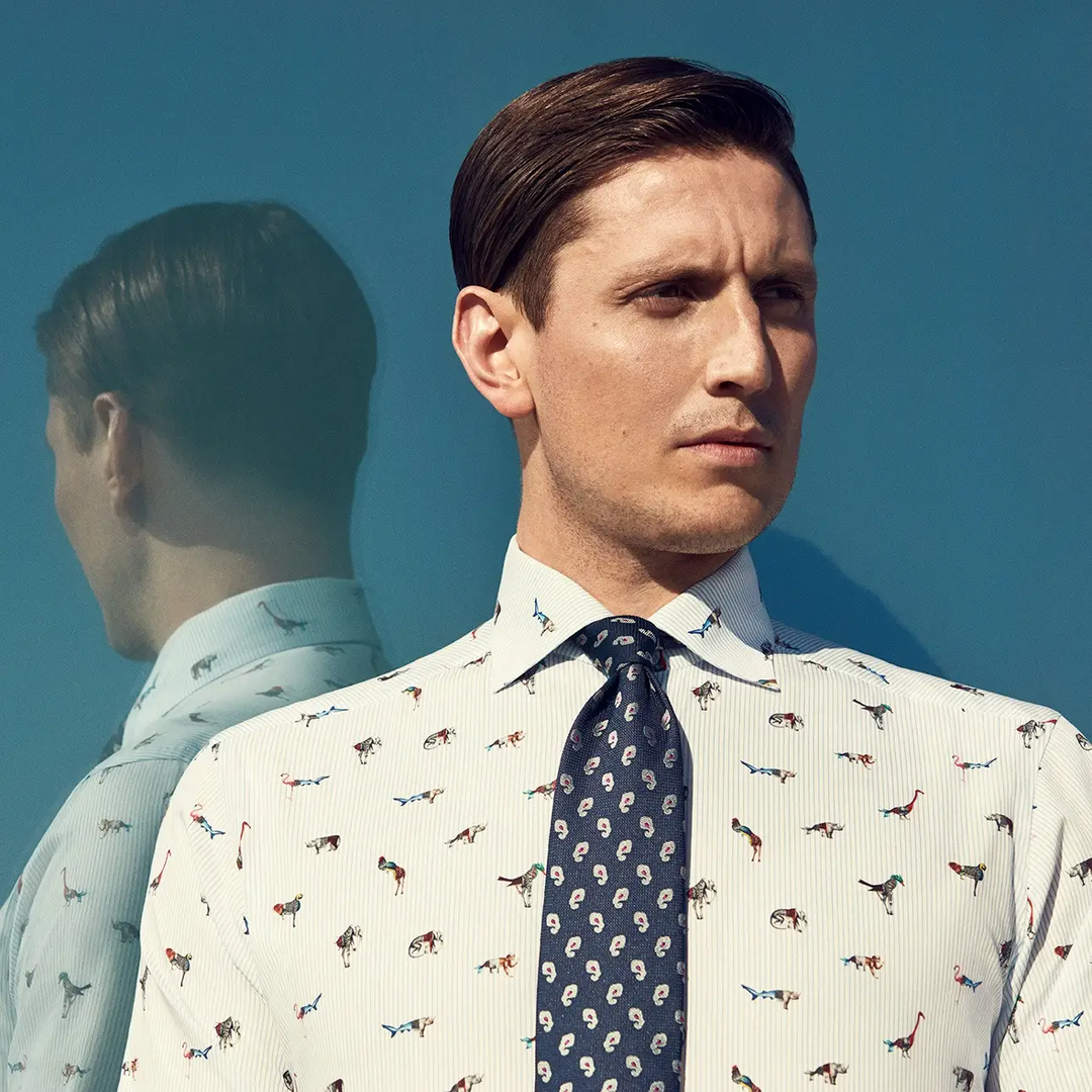 Paisley Print Tie