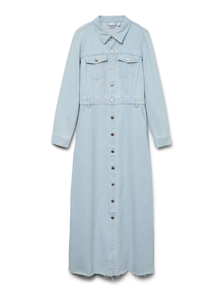 VMMolly LS Ank Denim Dress