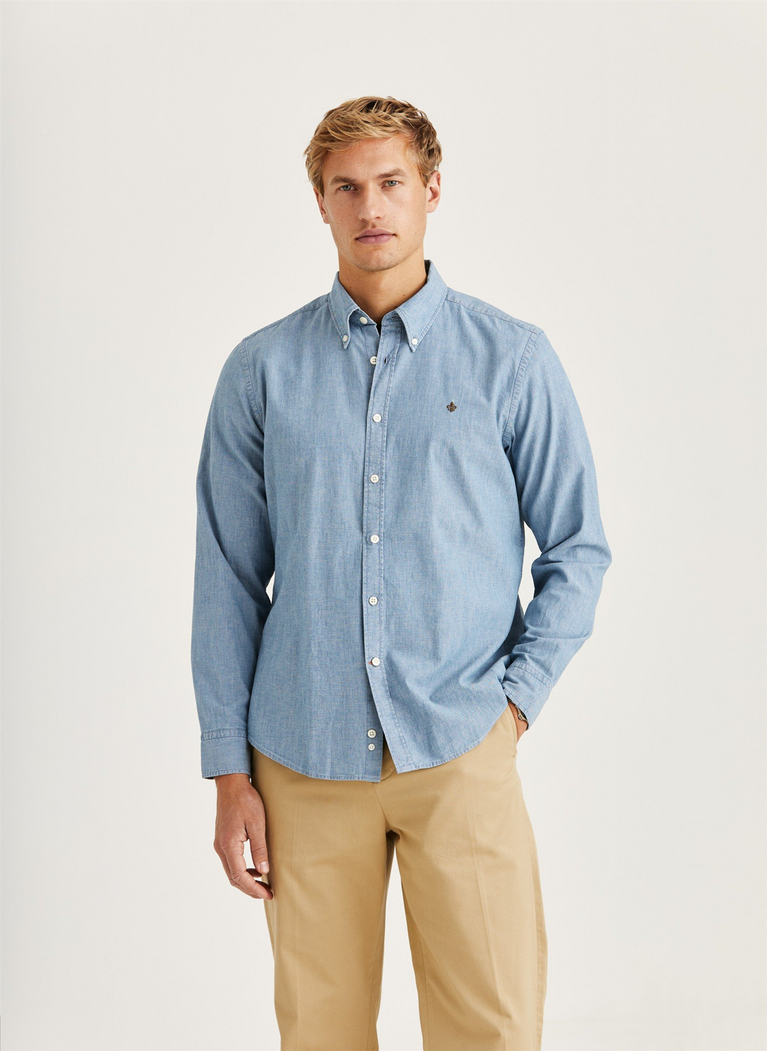 Chambray Shirt Slim