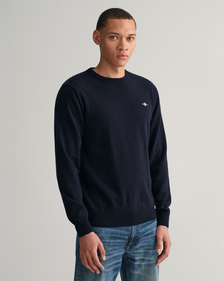 Superfine Lambswool C-neck
