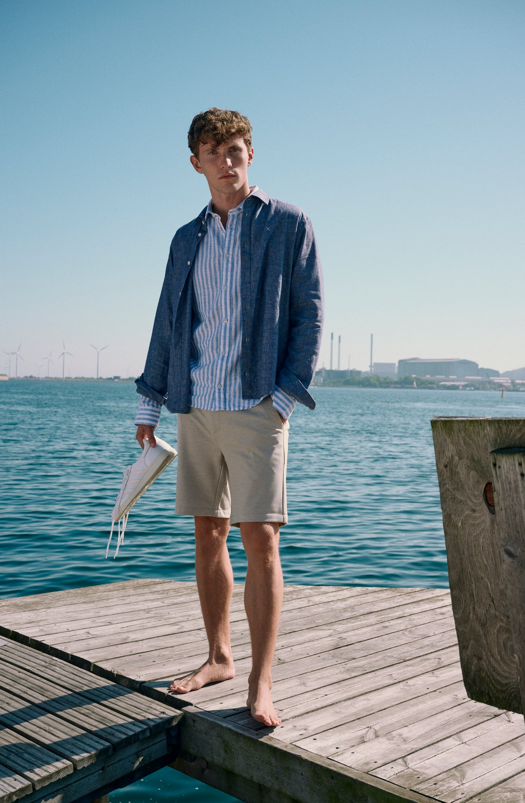 Jamie Cotton Linen Shirt LS