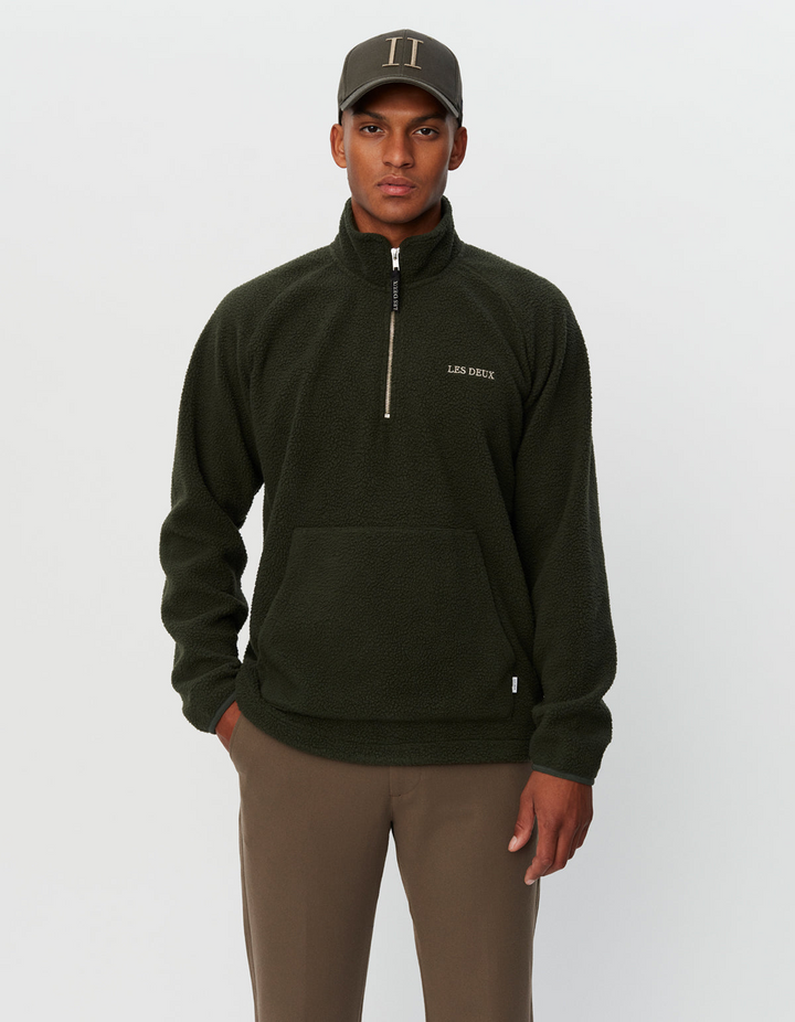 Duncan Pile Half-zip