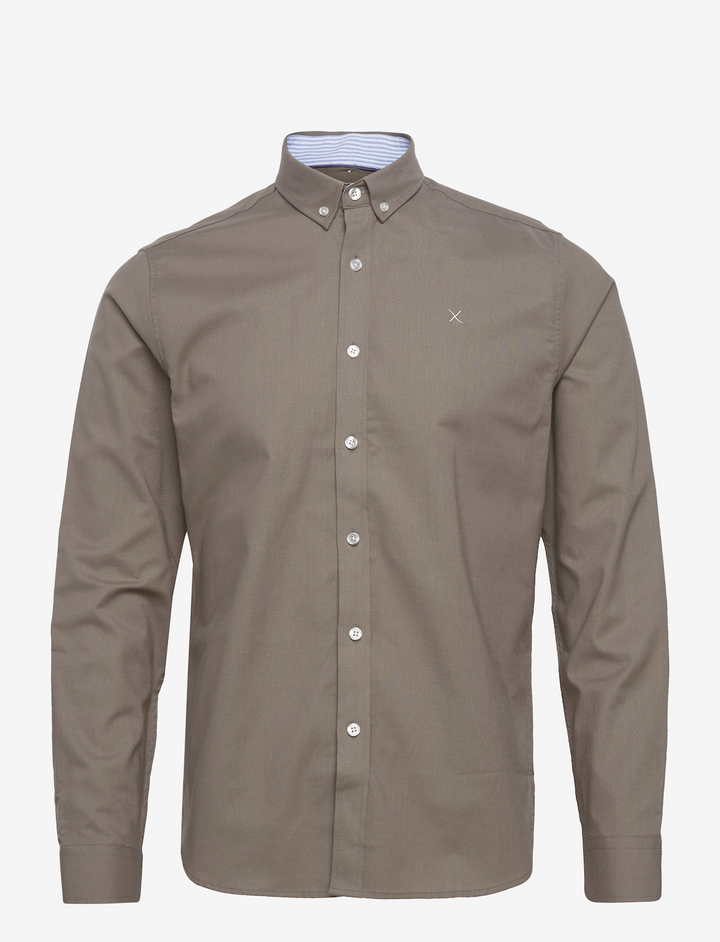 Oxford Stretch Plain L/S
