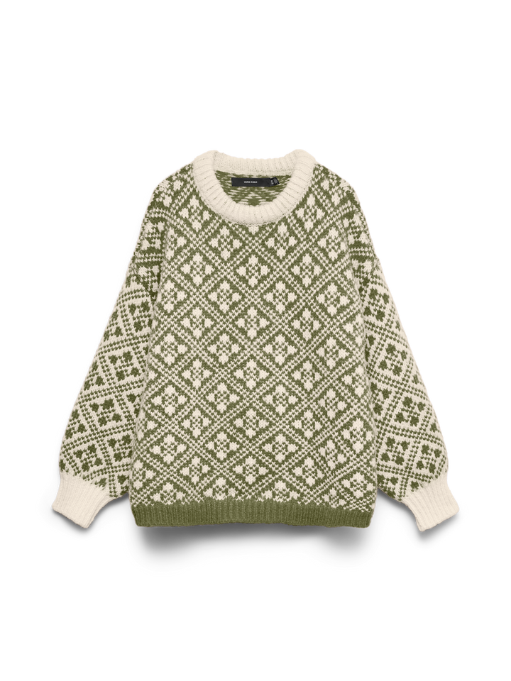 VMINGA LS O-NECK OVERSIZED PULLOVER